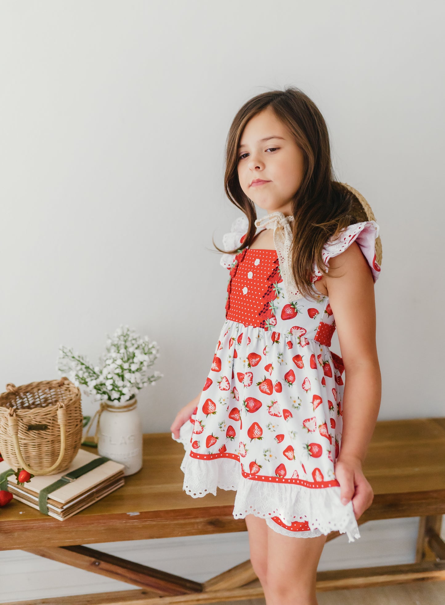 Strawberry Knit Sawyer