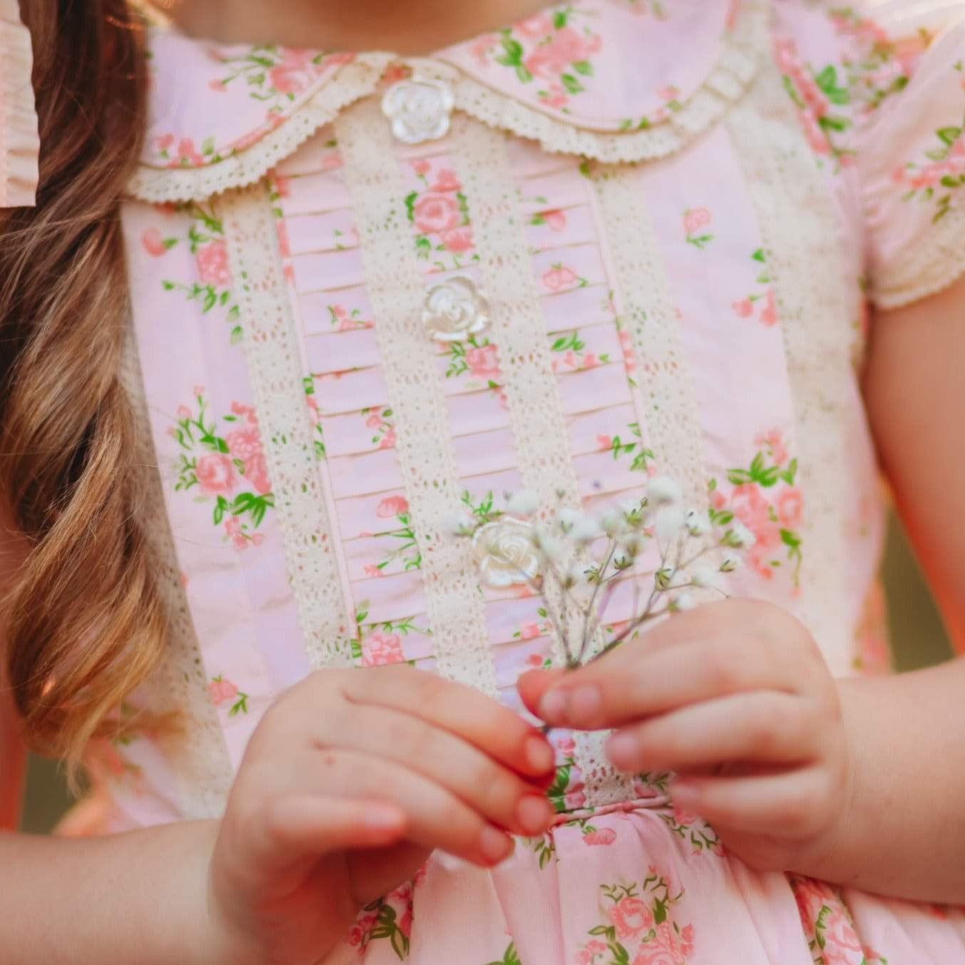 Pink Vintage Floral Patricia Ann
