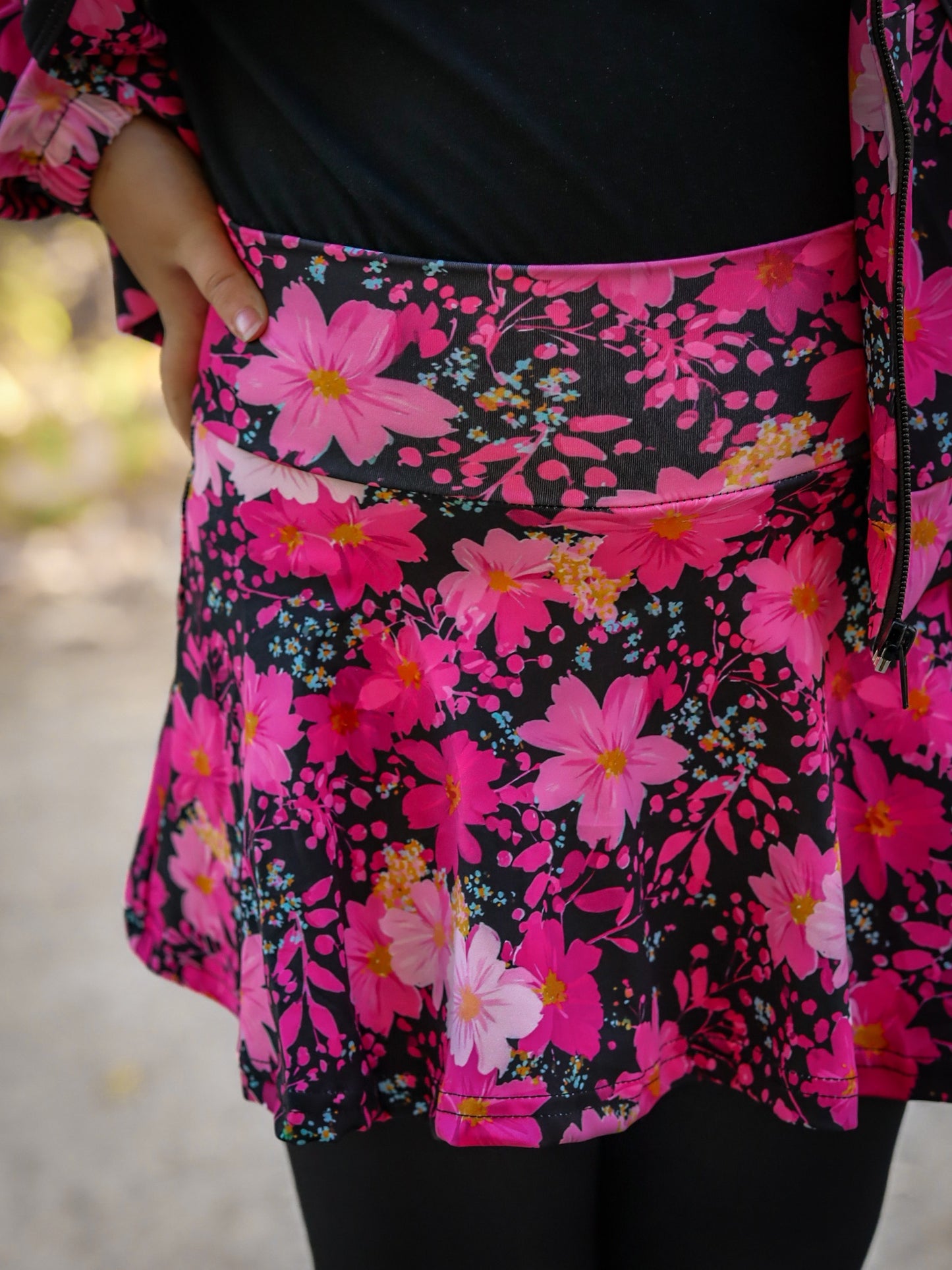 LPK Floral Skirted Leggings Athletic Set PRESALE