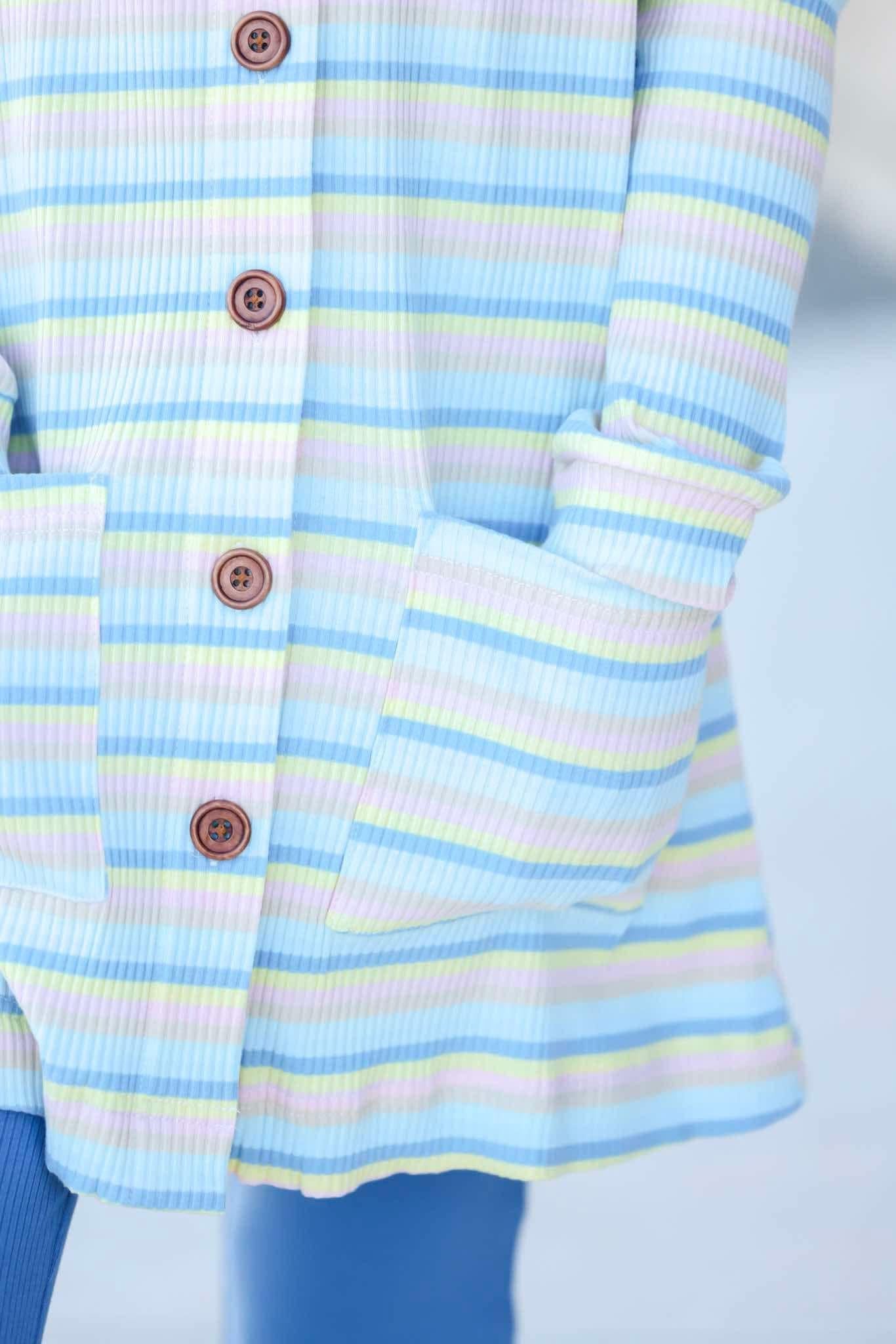 Retro Stripes Cardigan