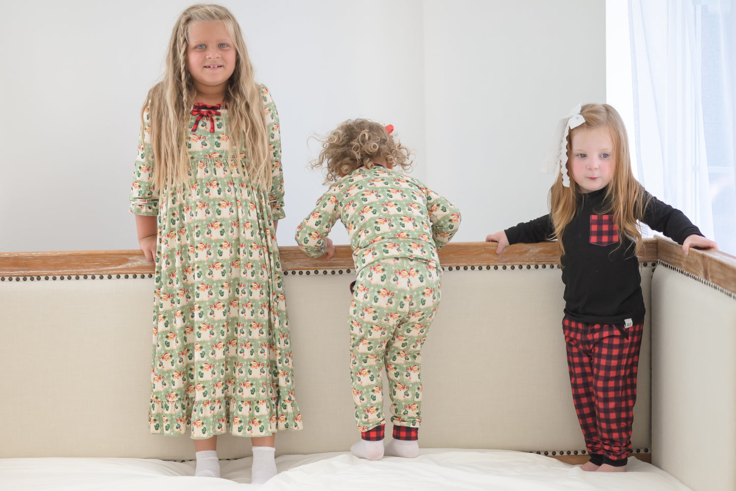 Vintage Santa Unisex Kid Set