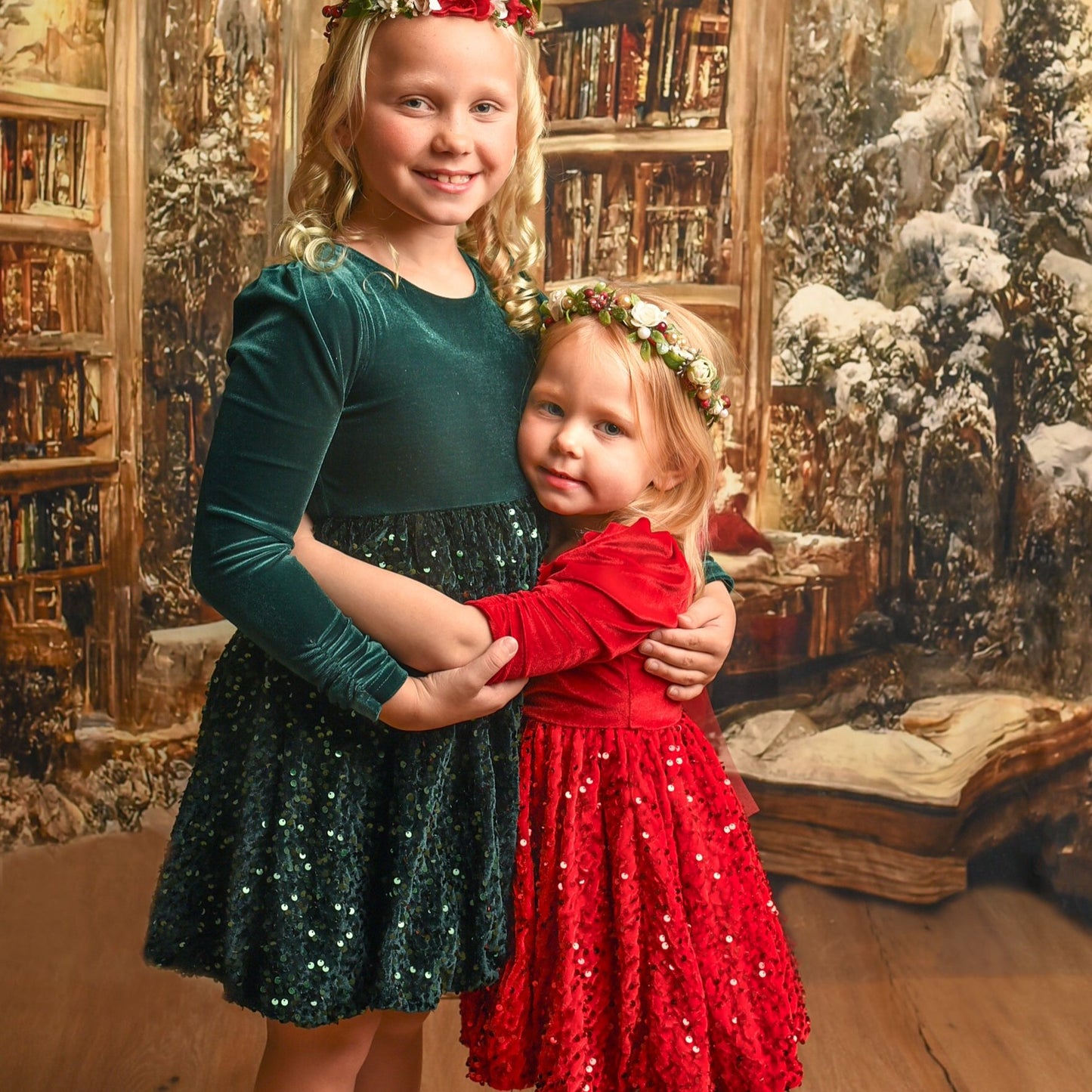 Annie Velvety Sequin Twirl