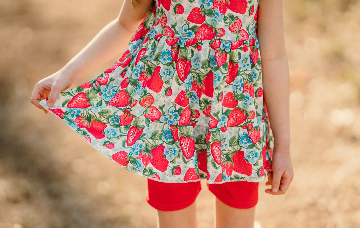 LPK Strawberry Fields Tunic Set