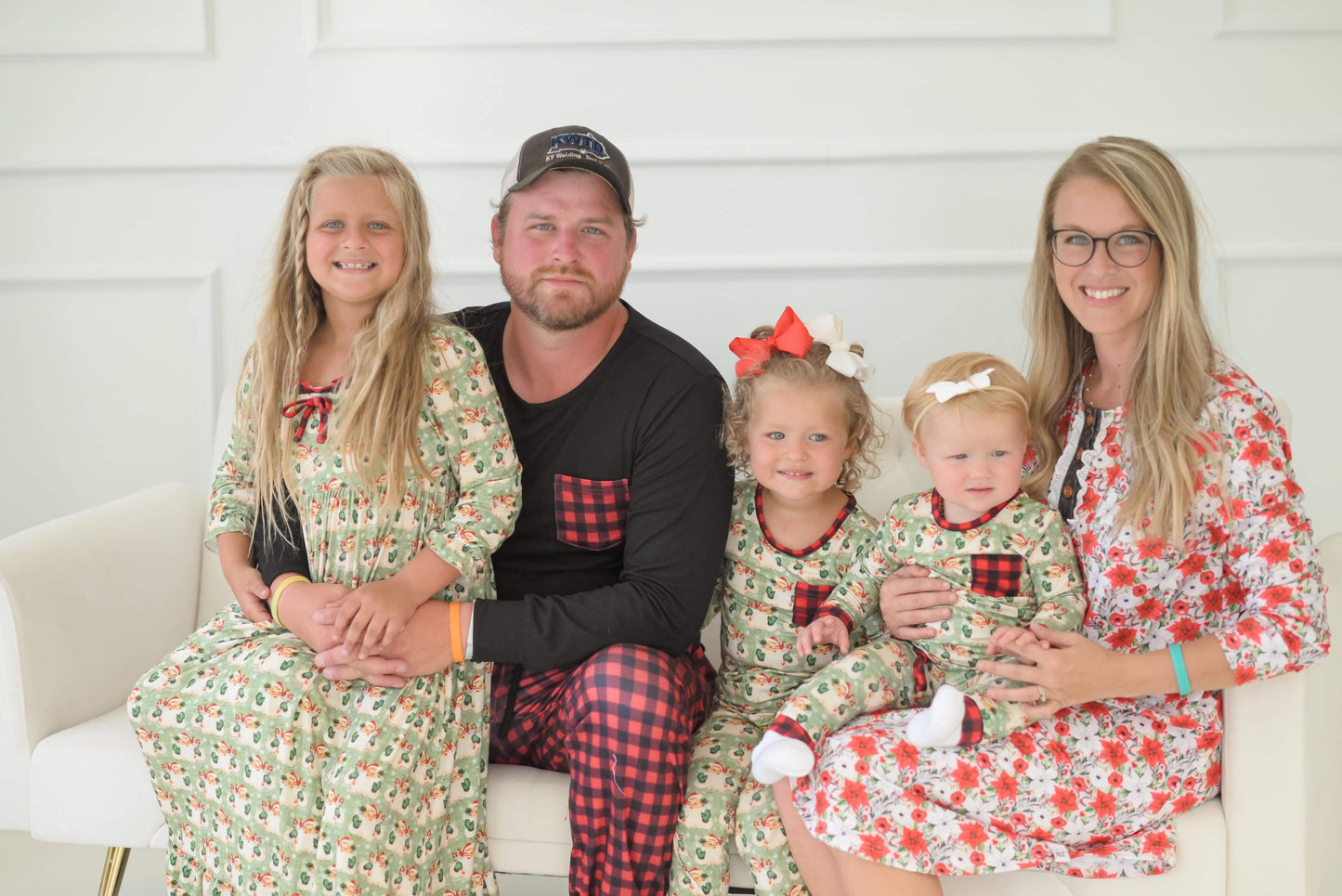 Adult Unisex Buffalo Plaid Set