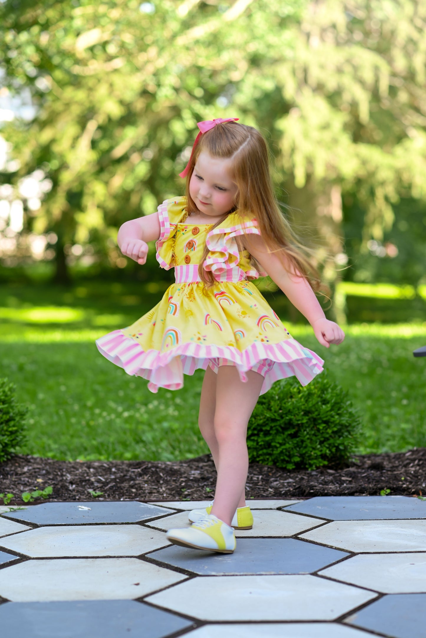 LPK Rainbow Sunshine Twirl Set