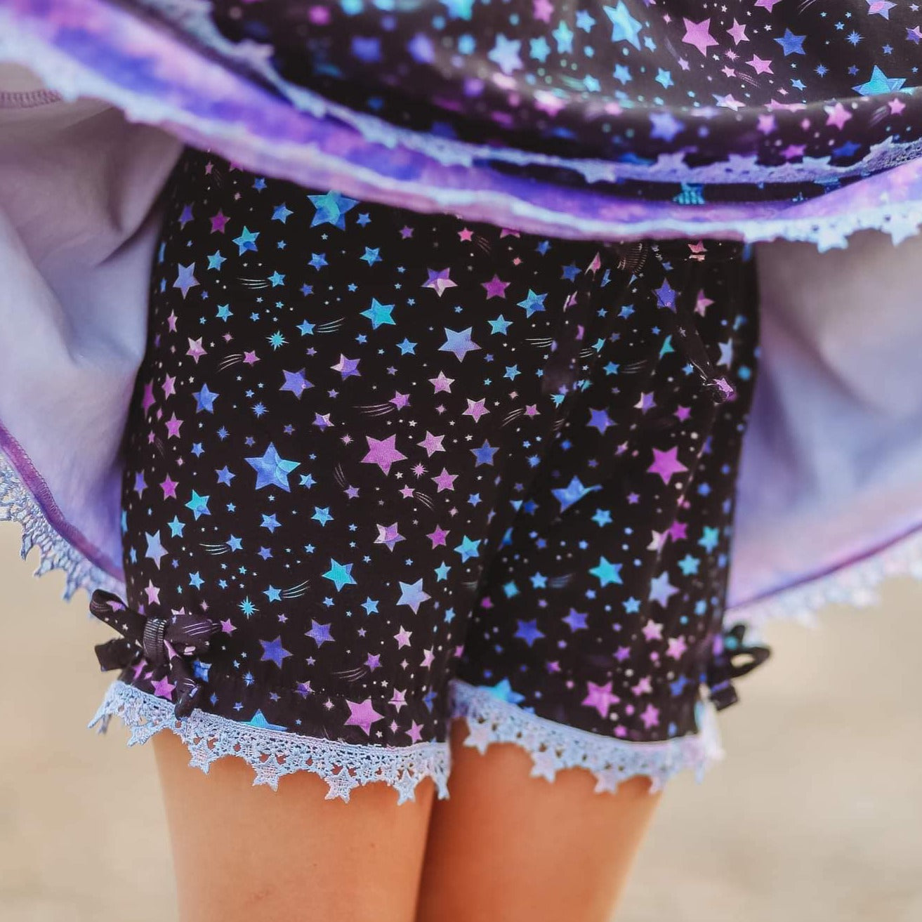 Bloomers or Shorties Starry Night
