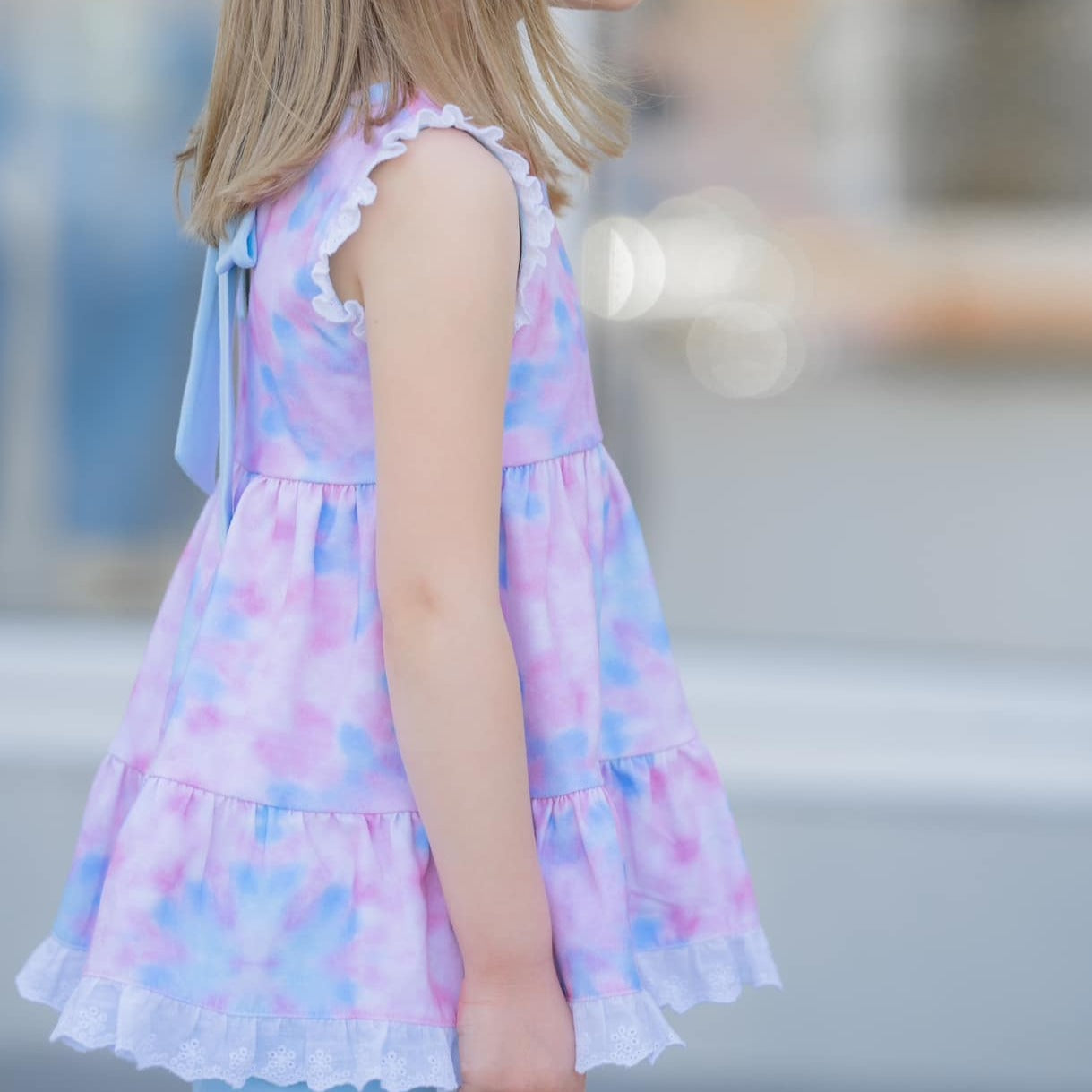 Candy Heart Tie Dye Tunic only (cap or sleeveless)