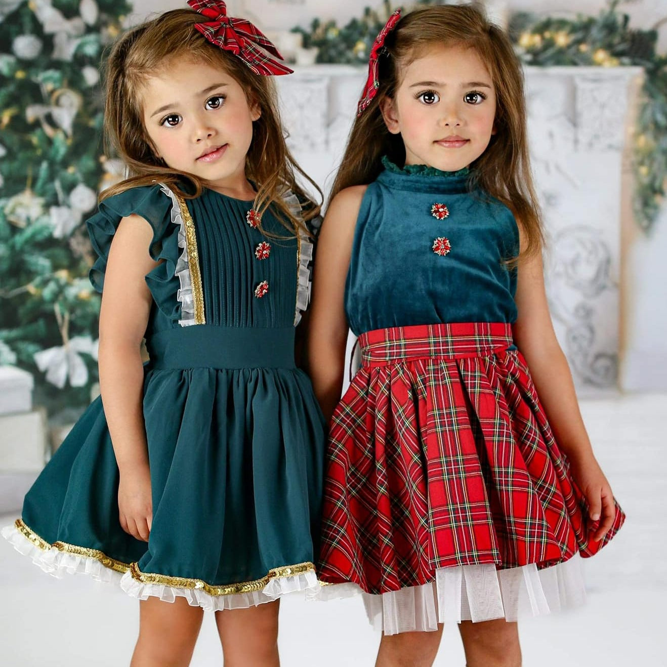 Green Chiffon Norah Set