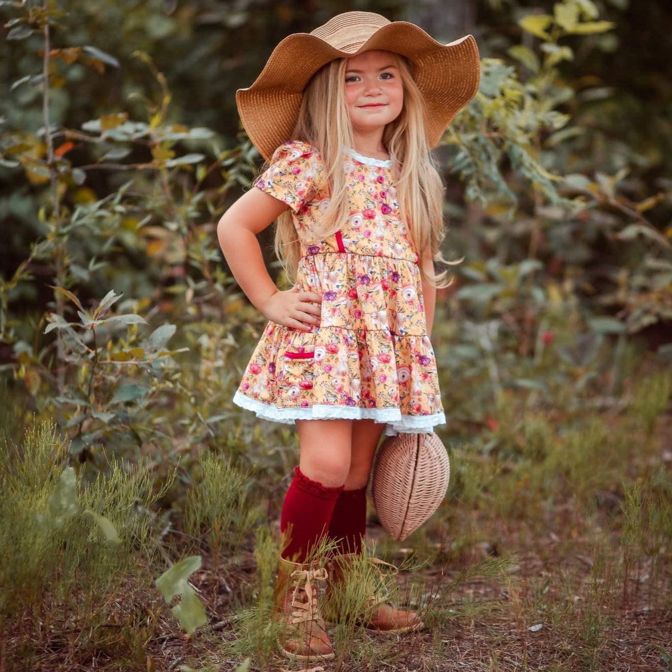 Woodland Floral Tunic Set