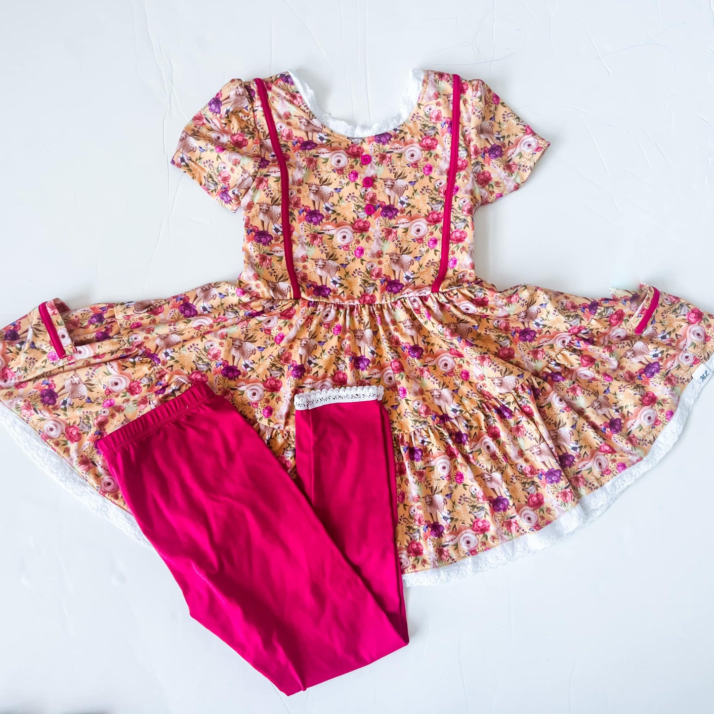 Woodland Floral Tunic Set