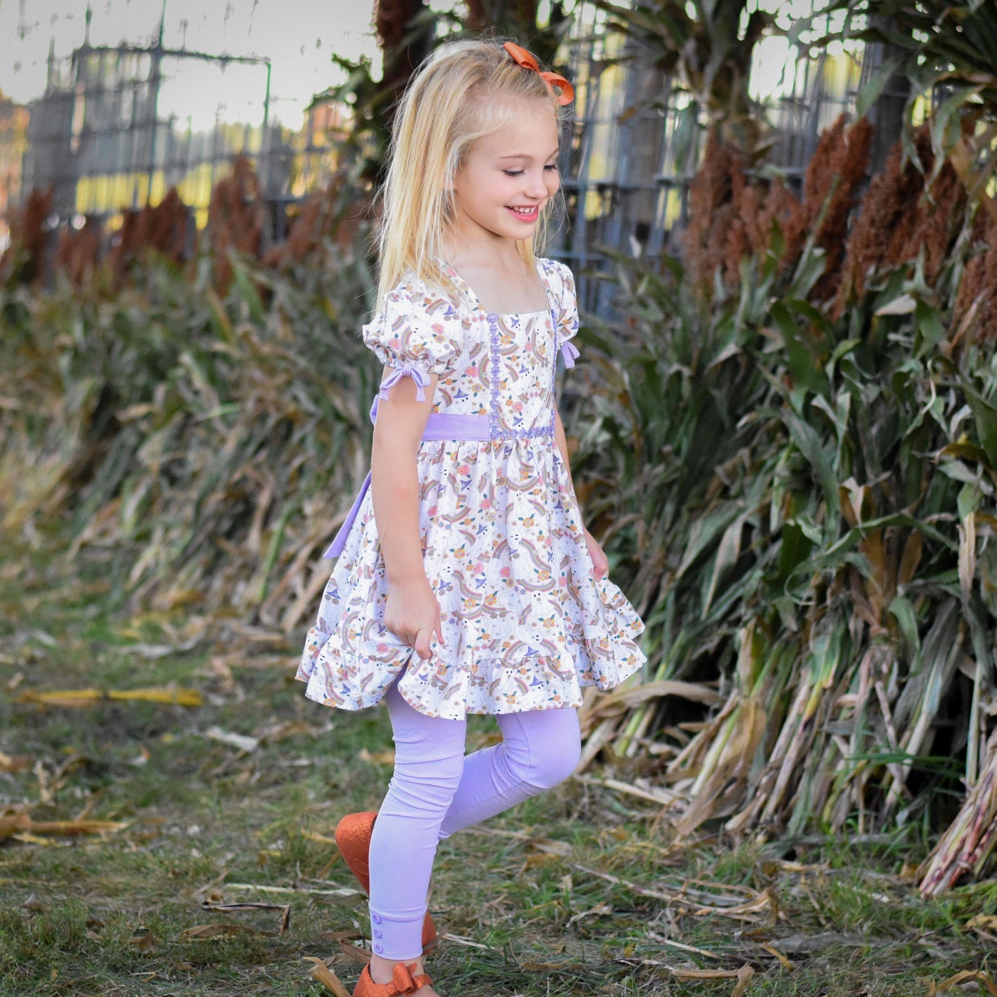 Groovy Ghost Tunic Set with Leggings