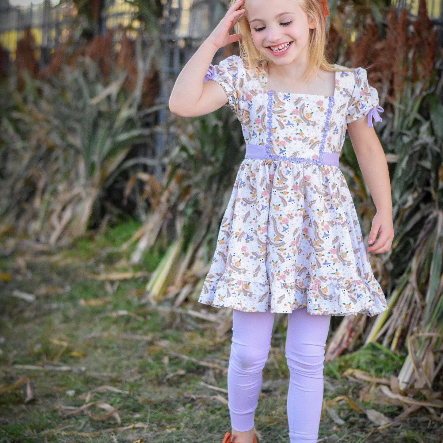 Groovy Ghost Tunic Set with Leggings