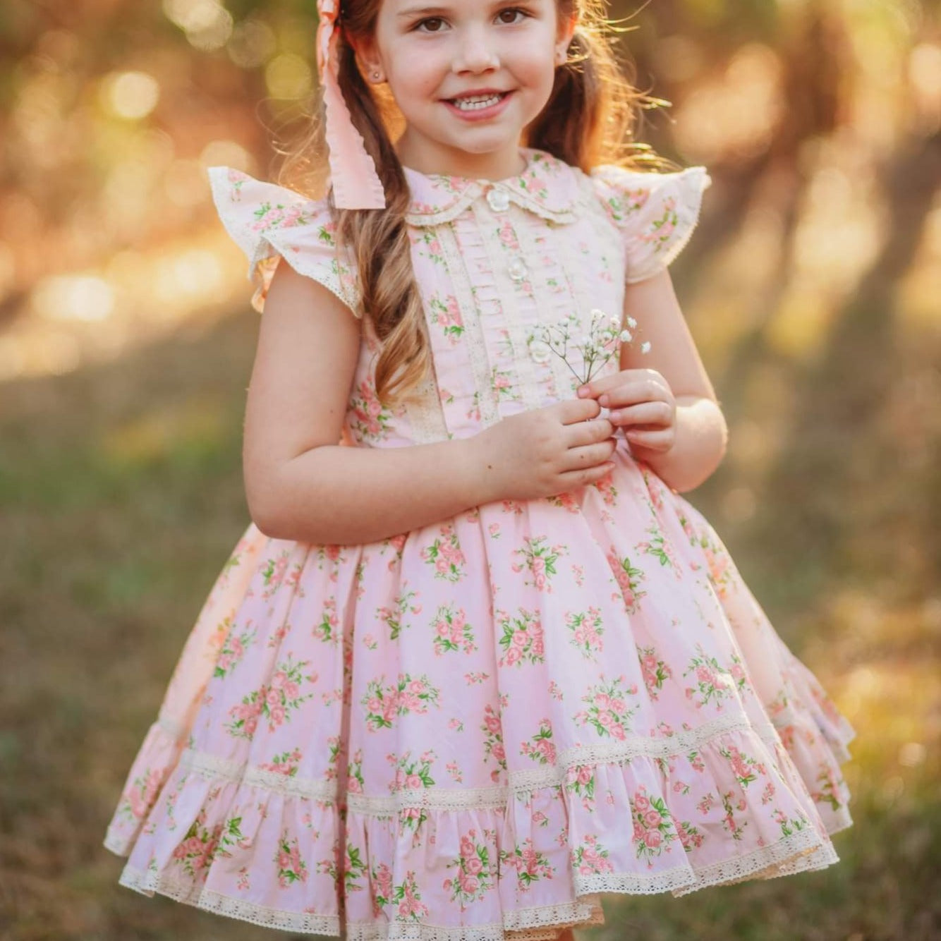 Pink Vintage Floral Patricia Ann