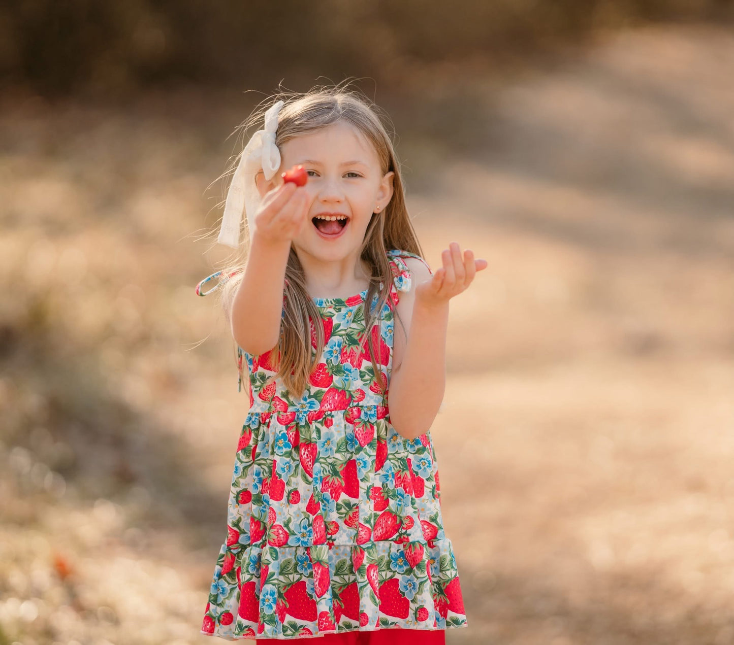 LPK Strawberry Fields Tunic Set