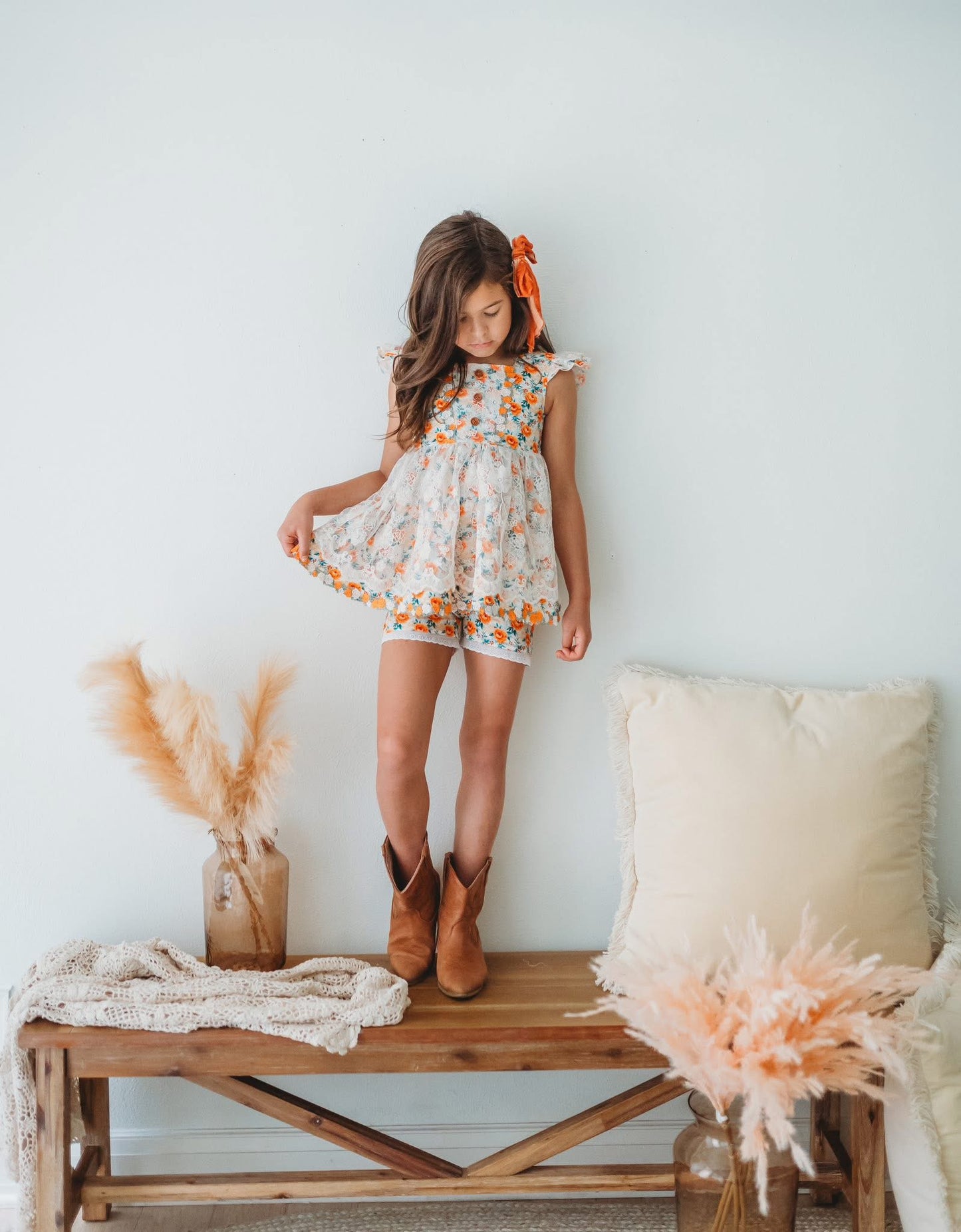 Autumn Lace Sawyer Tunic or Dress set Preorder