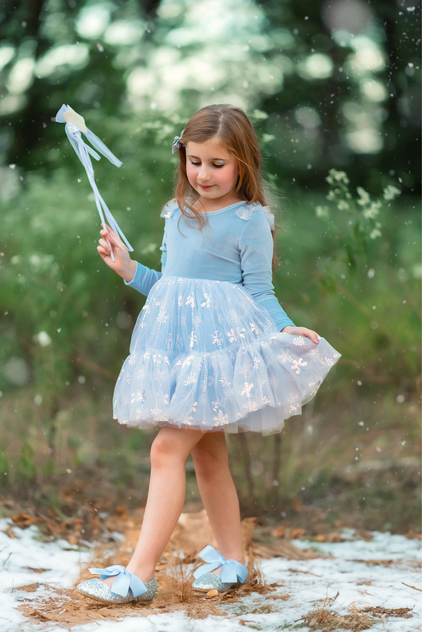 Let it Snow Twirl Dress