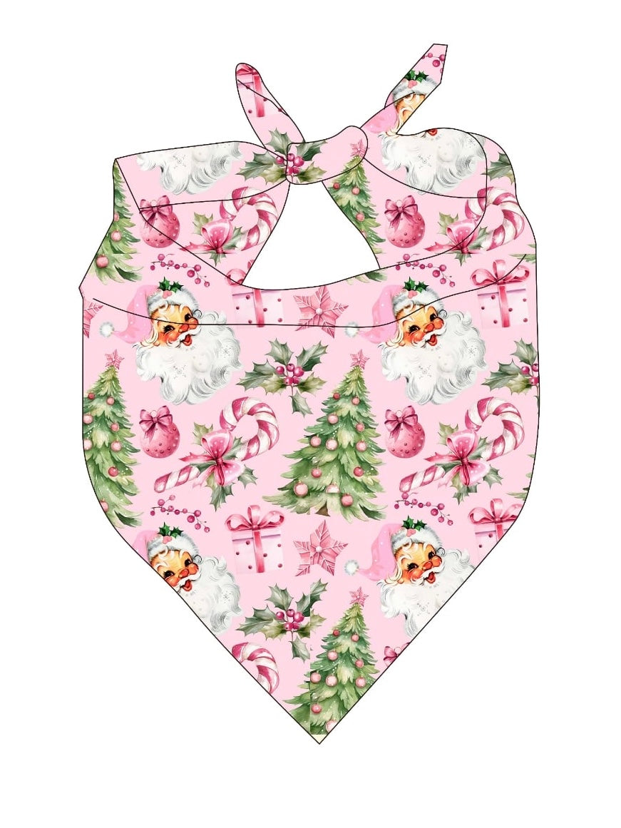 Classic Christmas Pet Bandana Preorder