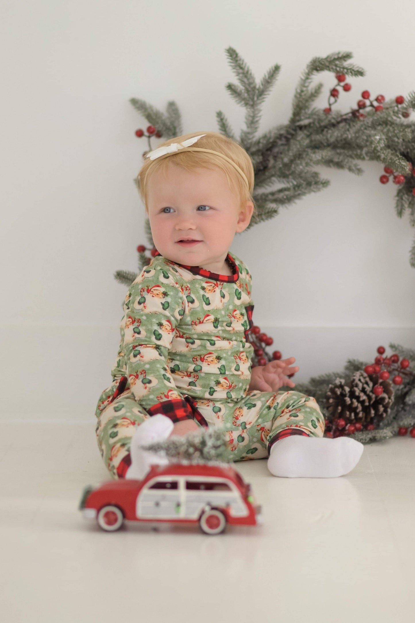 Vintage Santa Unisex Kid Set
