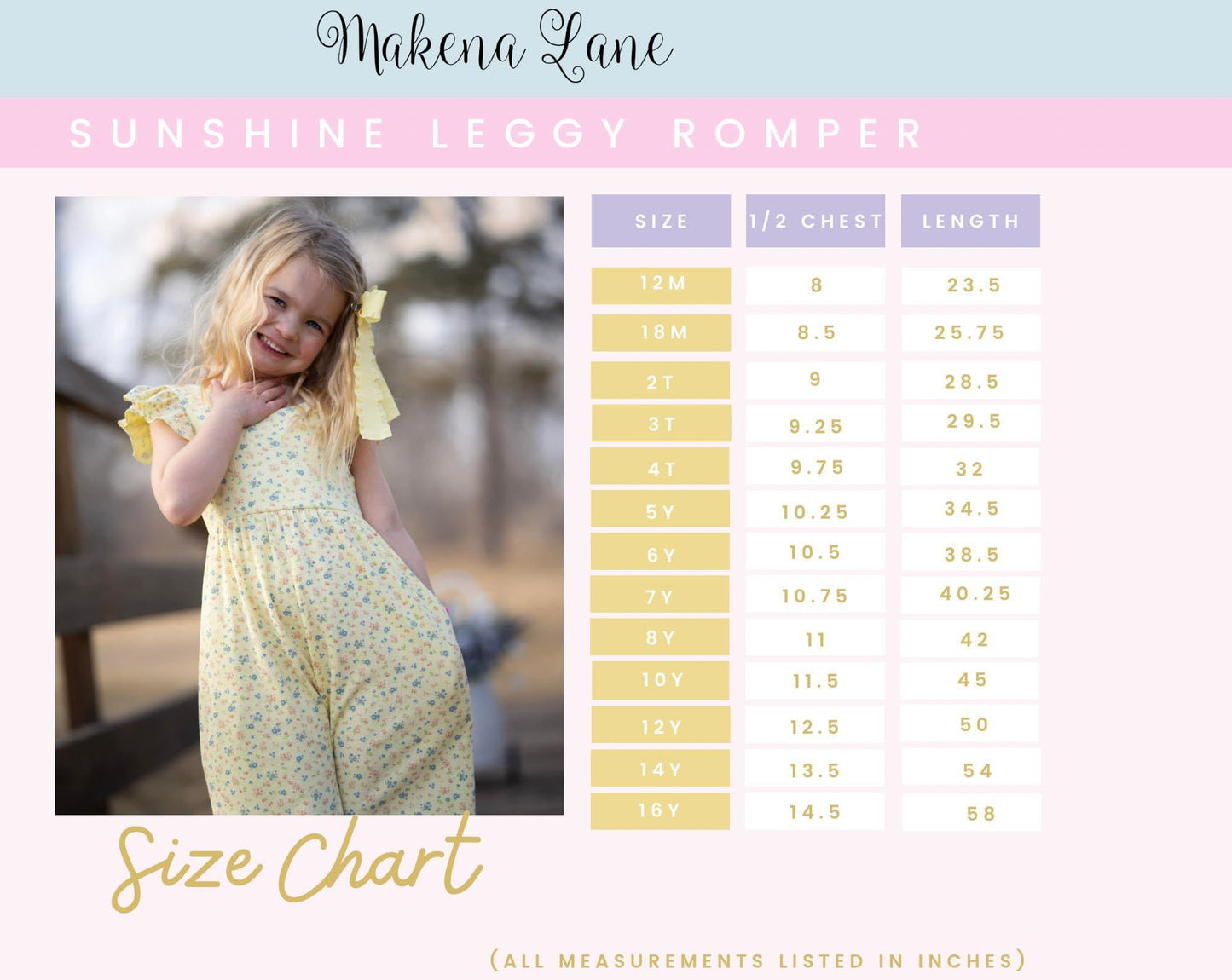 Sunshine Floral Romper