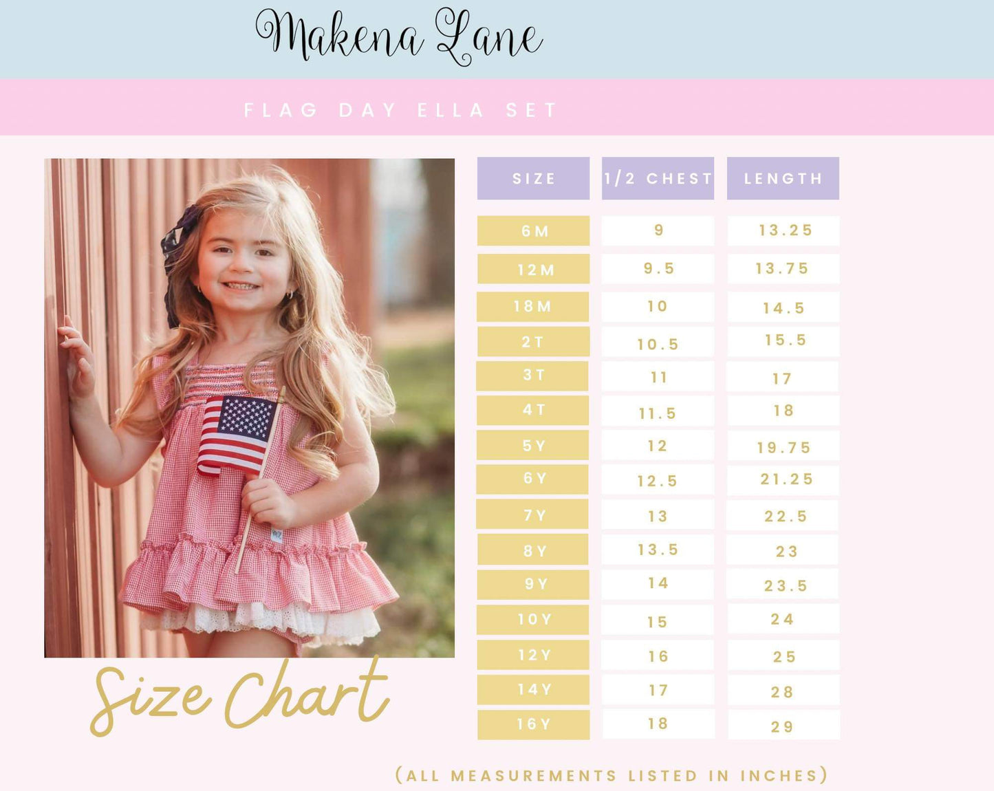 Flag Day Ella Set