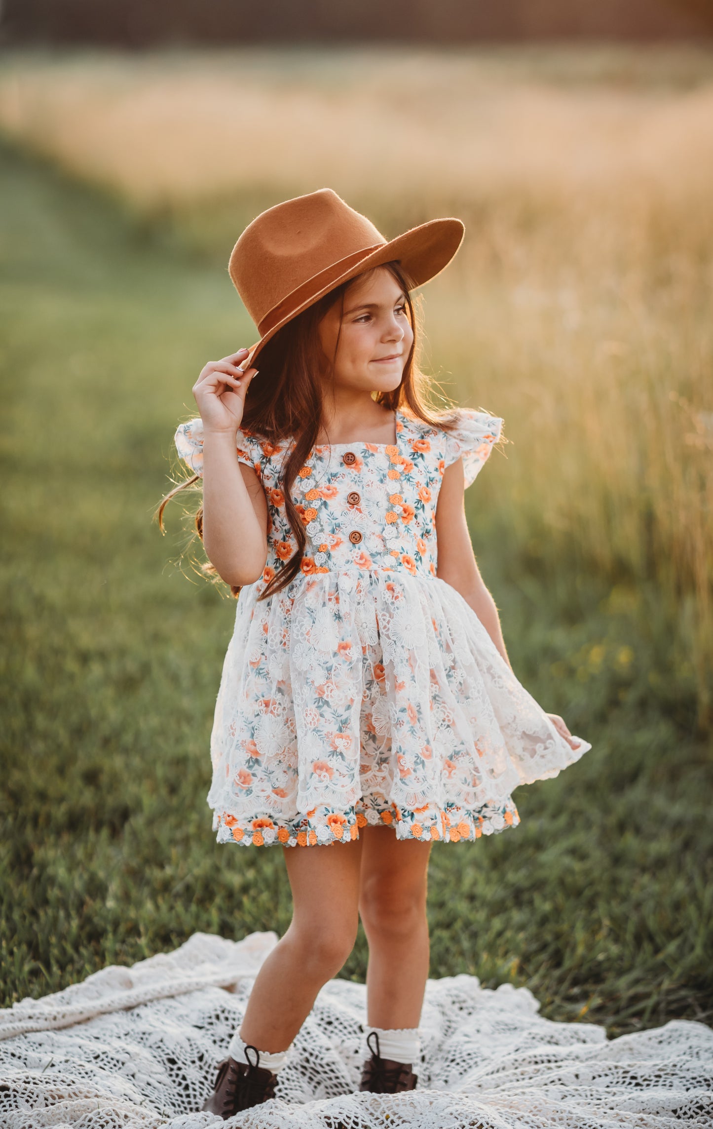 Autumn Lace Sawyer Tunic or Dress set Preorder