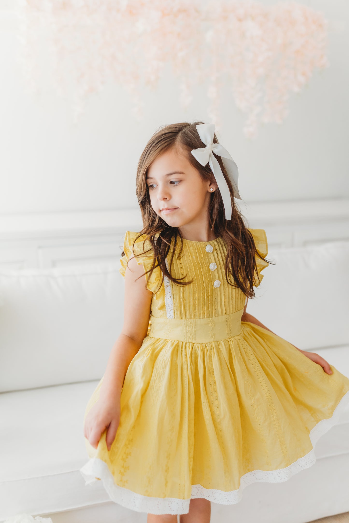Yellow Eyelet Norah