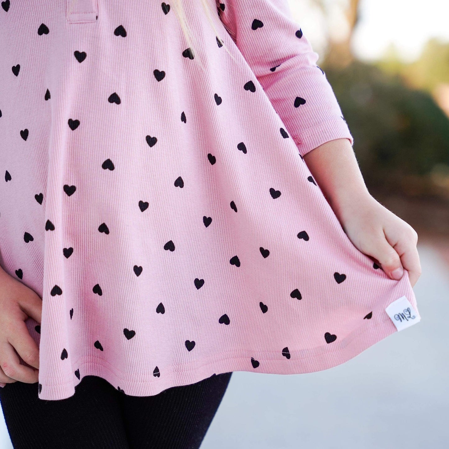 Love Bug Henley Tunic Set