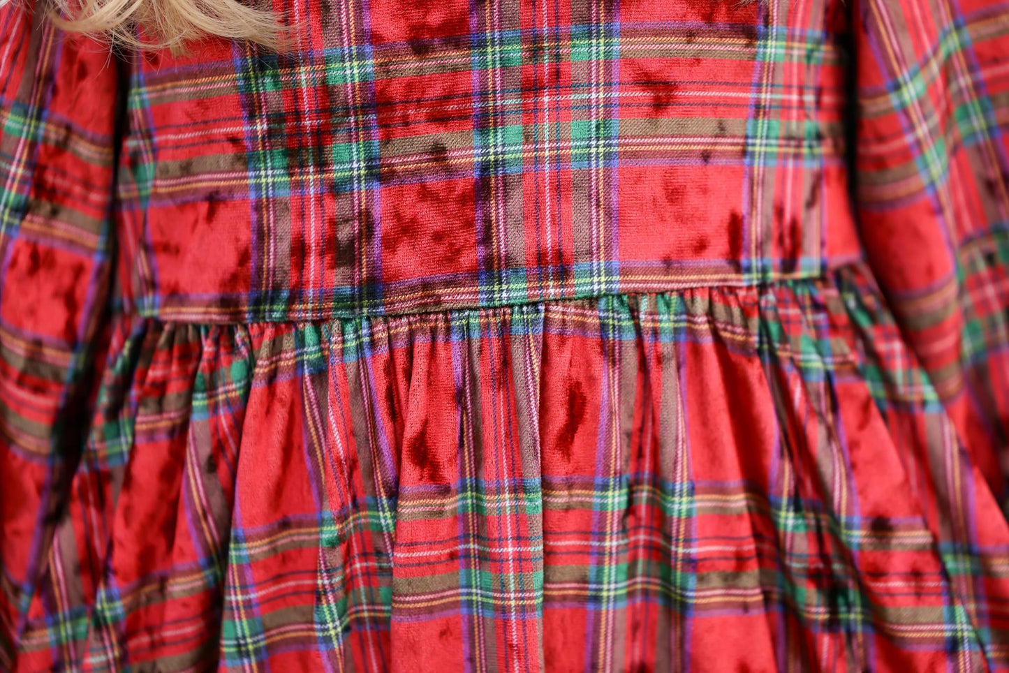 Christmas Plaid Velvet Ryken