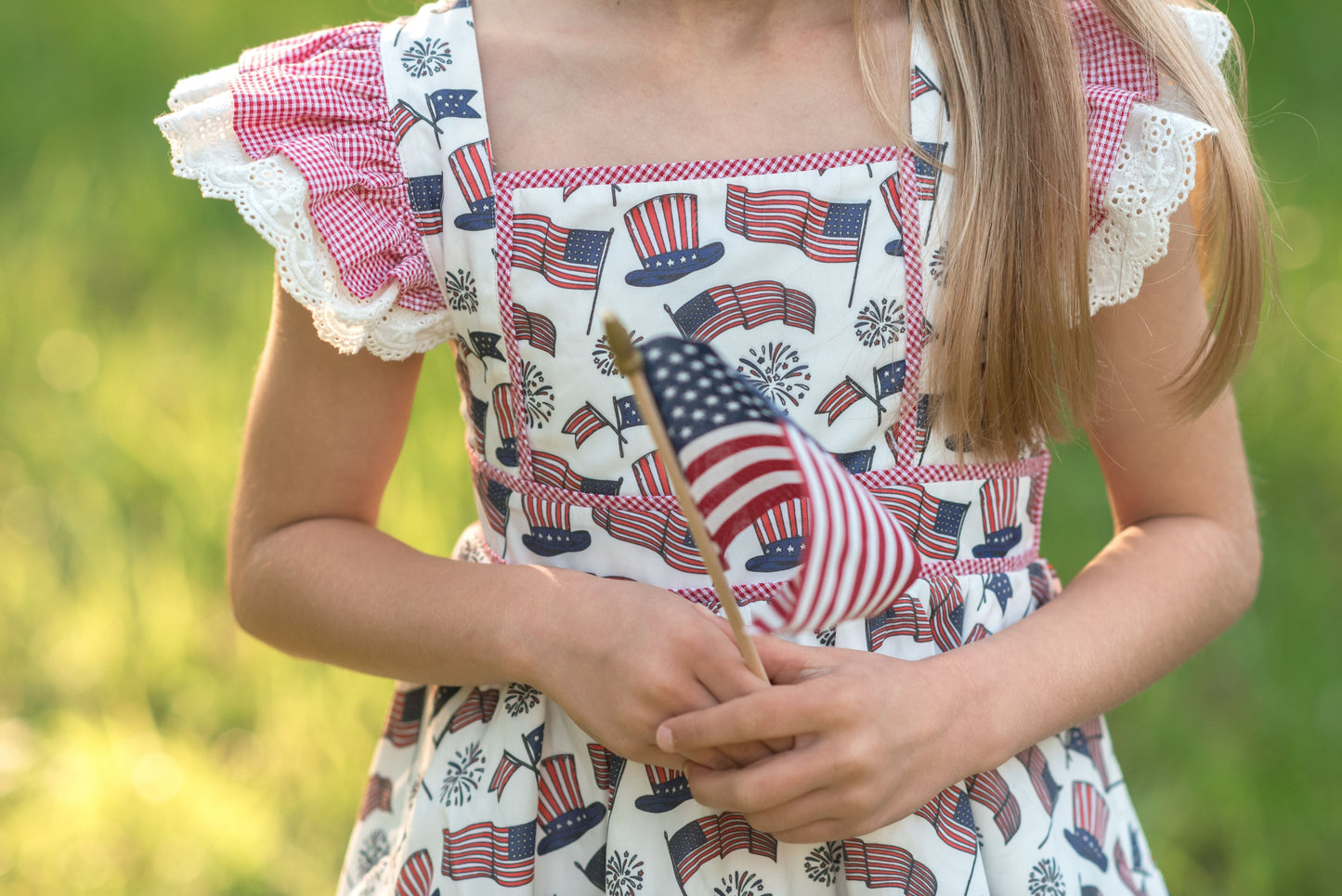 Flag Day Pinafore Set