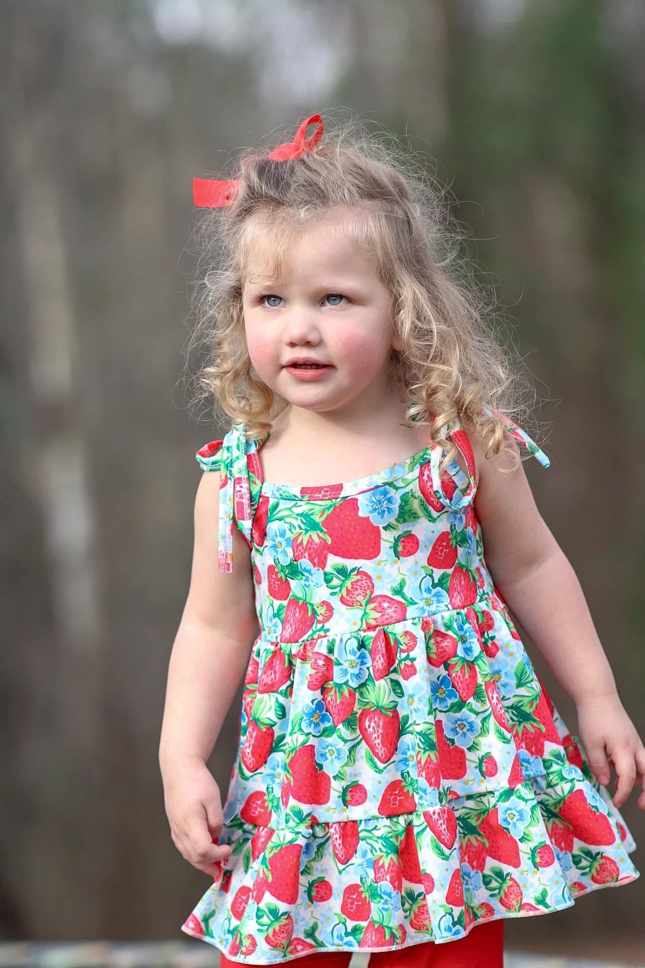 LPK Strawberry Fields Tunic Set
