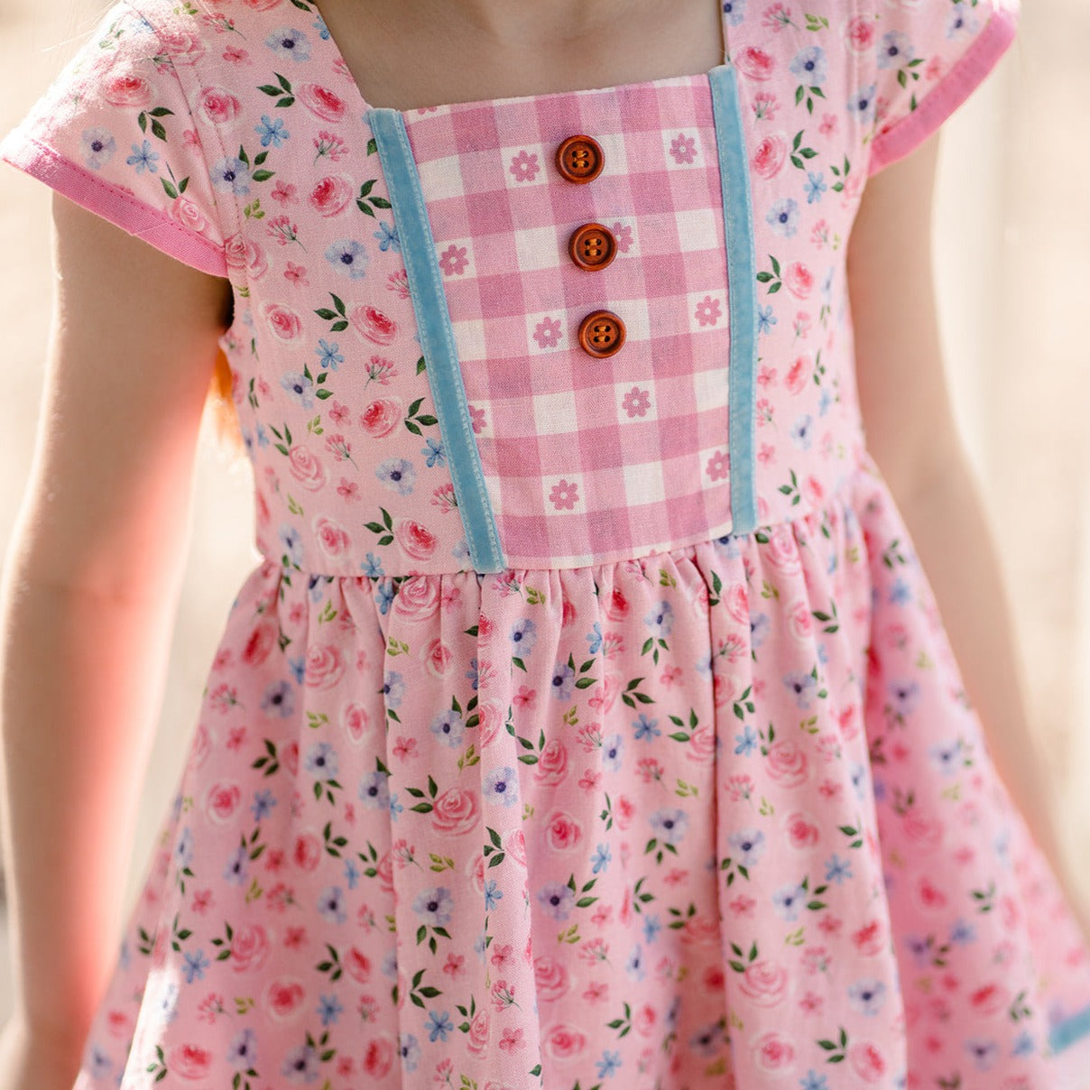 Pink Floral Sawyer Set