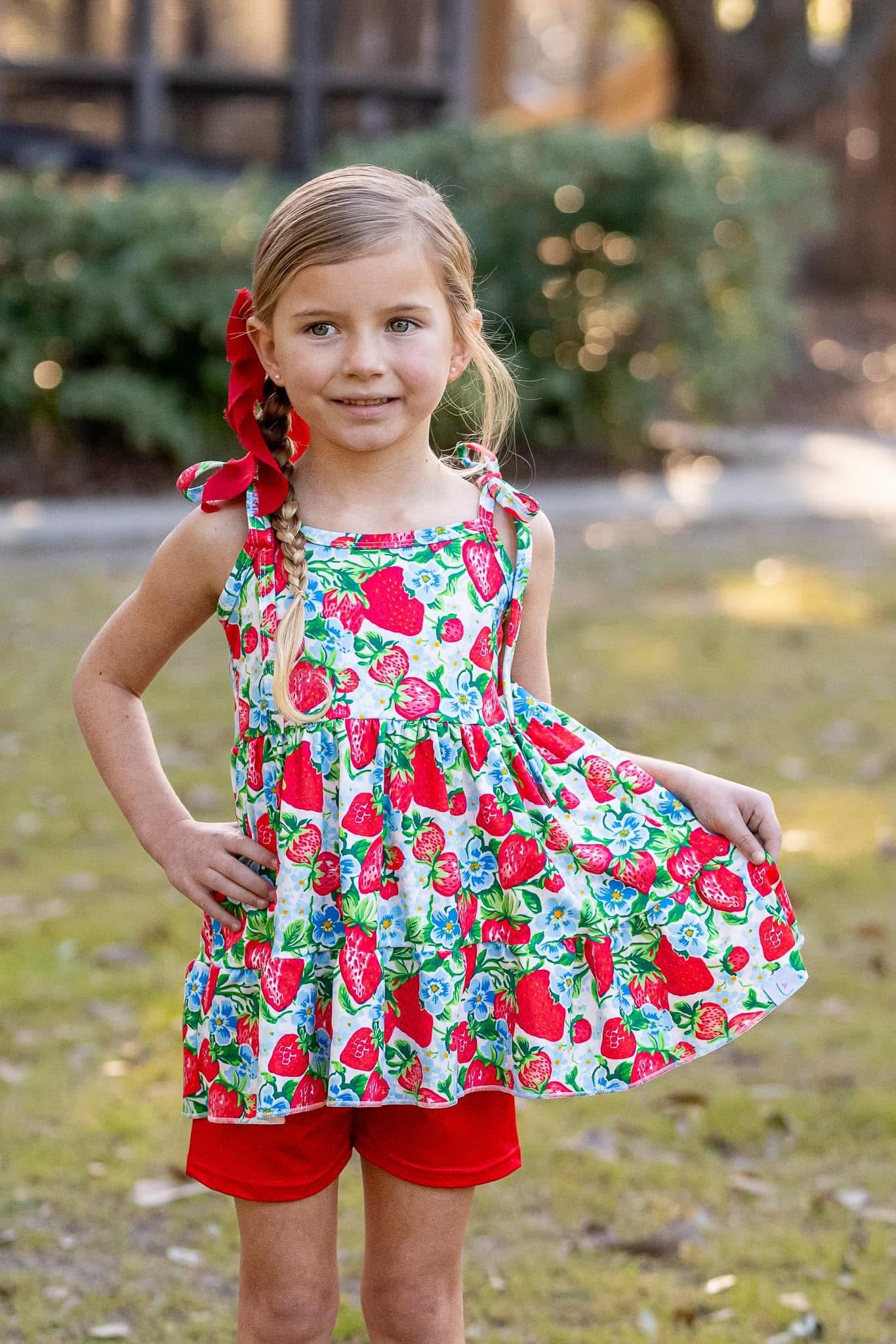 LPK Strawberry Fields Tunic Set