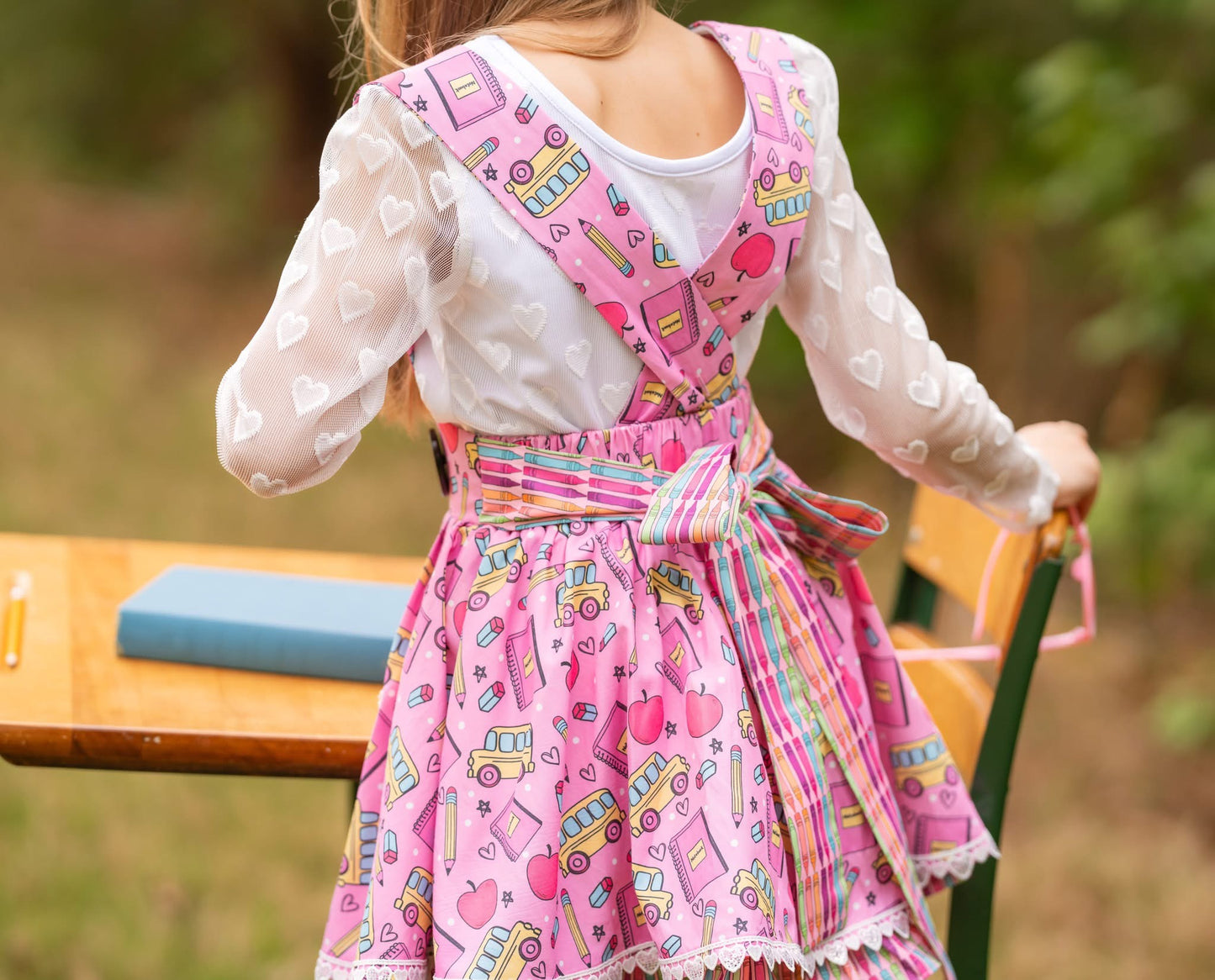 Suspender Skirt {Retro Back to School PREORDER)