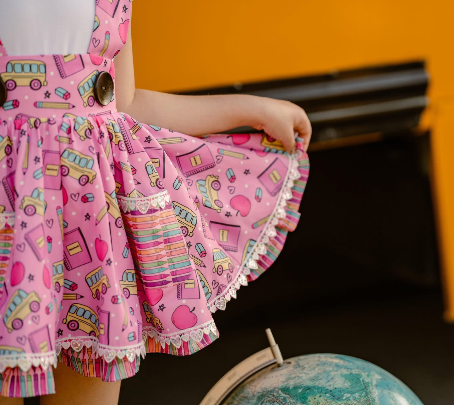 Suspender Skirt {Retro Back to School PREORDER)
