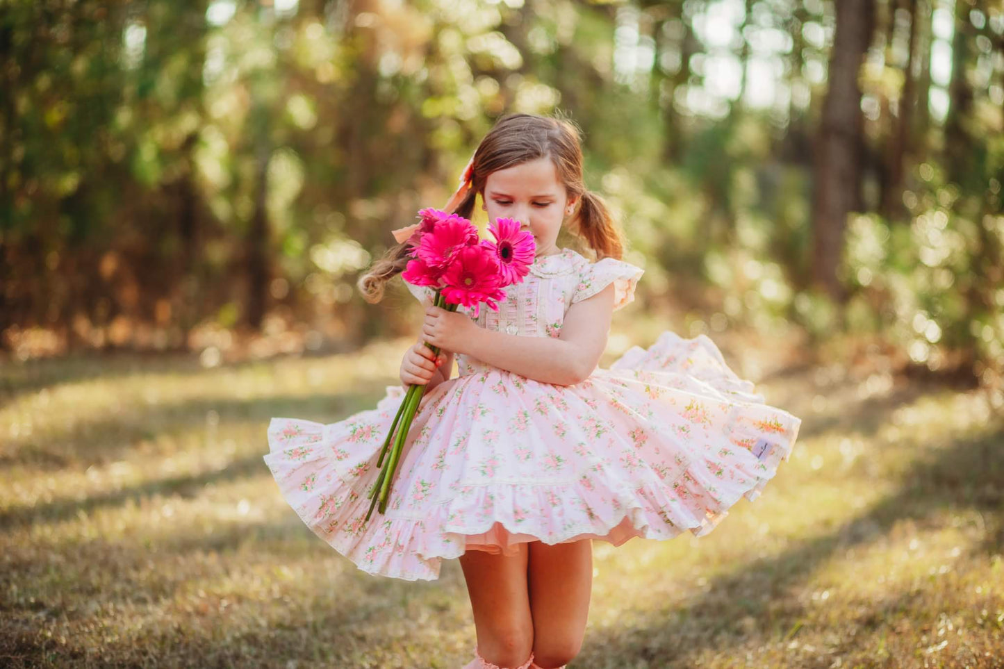 Pink Vintage Floral Patricia Ann