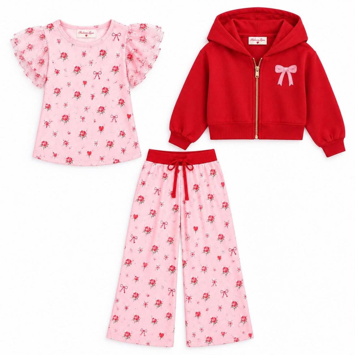 Cropped Bow Hoodie Preorder (LOVE27)