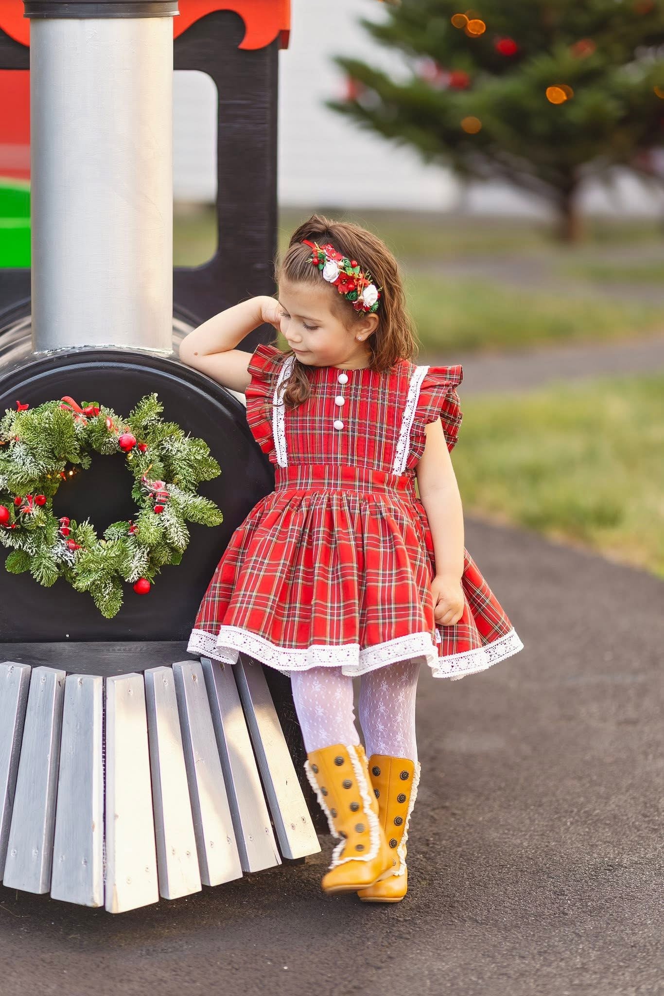 Holiday Plaid Norah Set Preorder