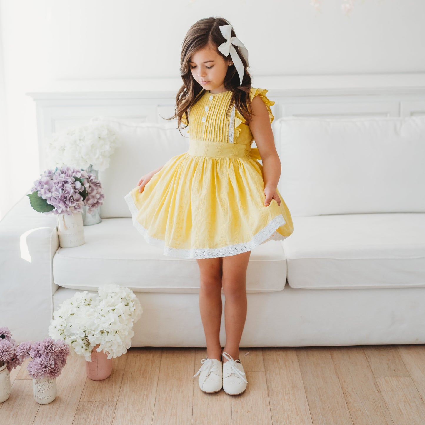 Yellow Eyelet Norah