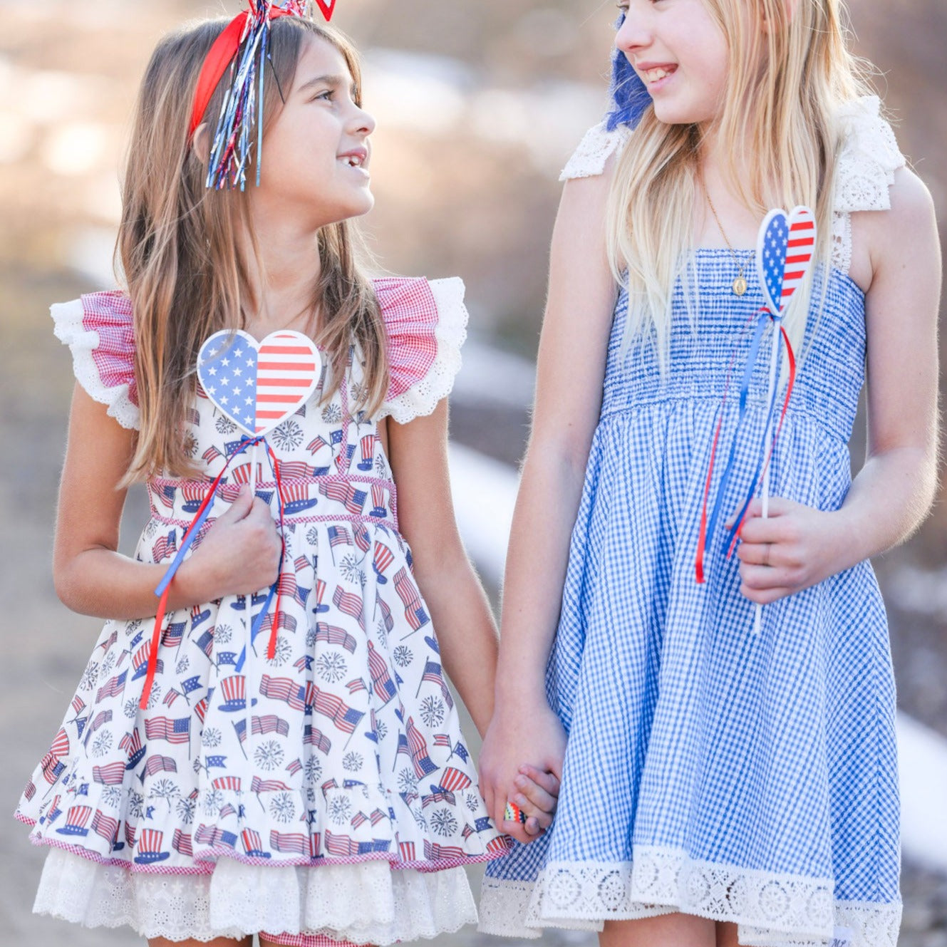 Flag Day Pinafore Set