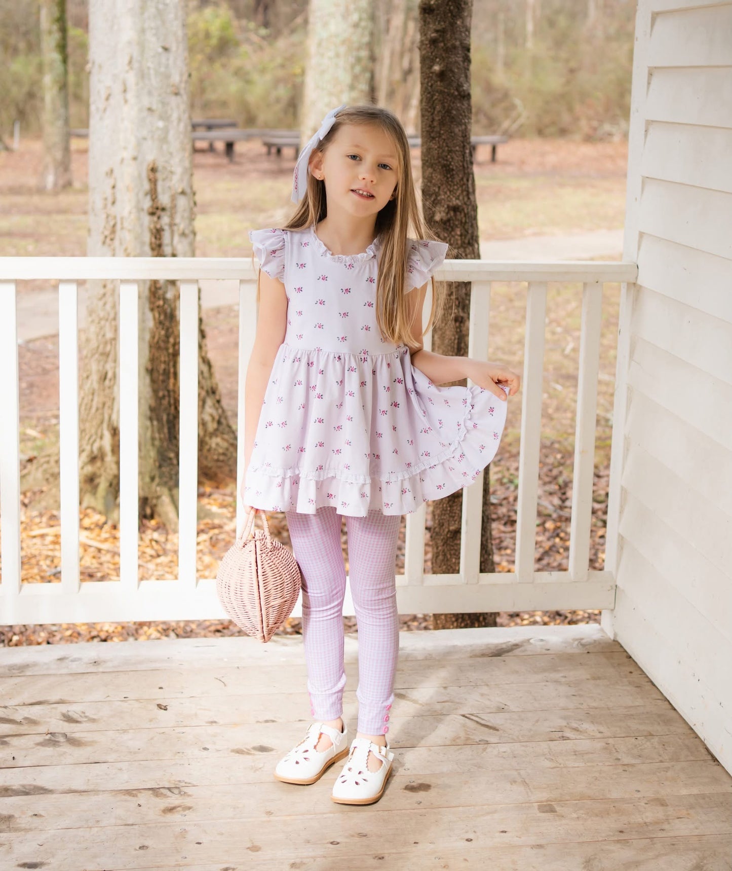 Rose Bud Adele Set (shorties,leggings or both) Preorder