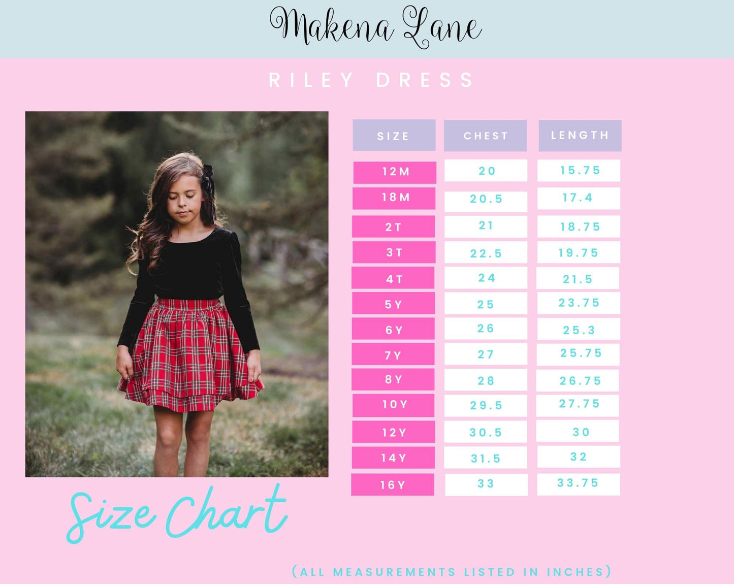 Holiday Plaid Riley Preorder