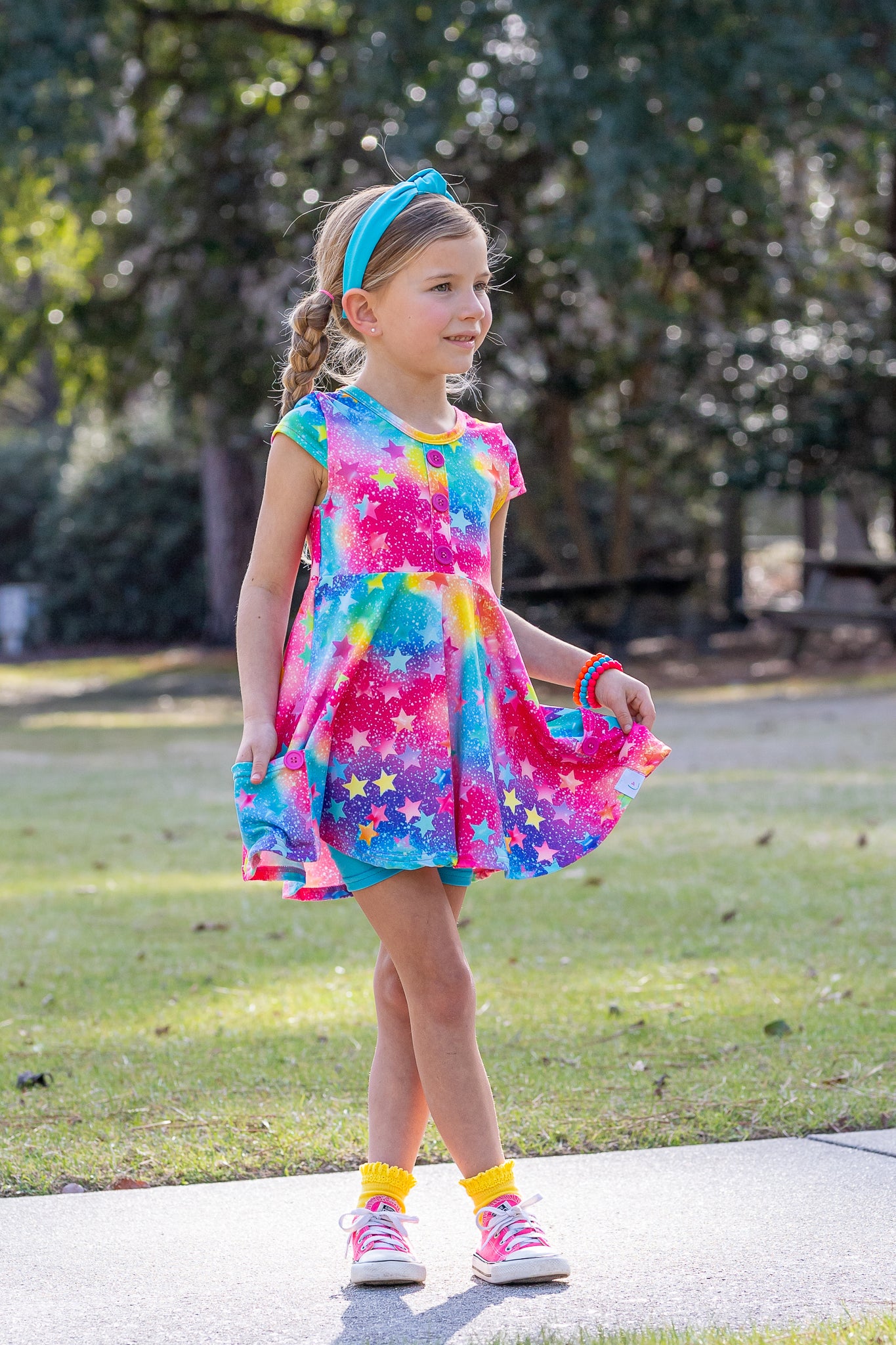 LPK Rainbow Bright Twirl set