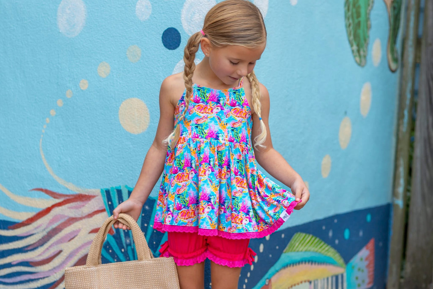 Bamboo Sea Turtle Tunic Set