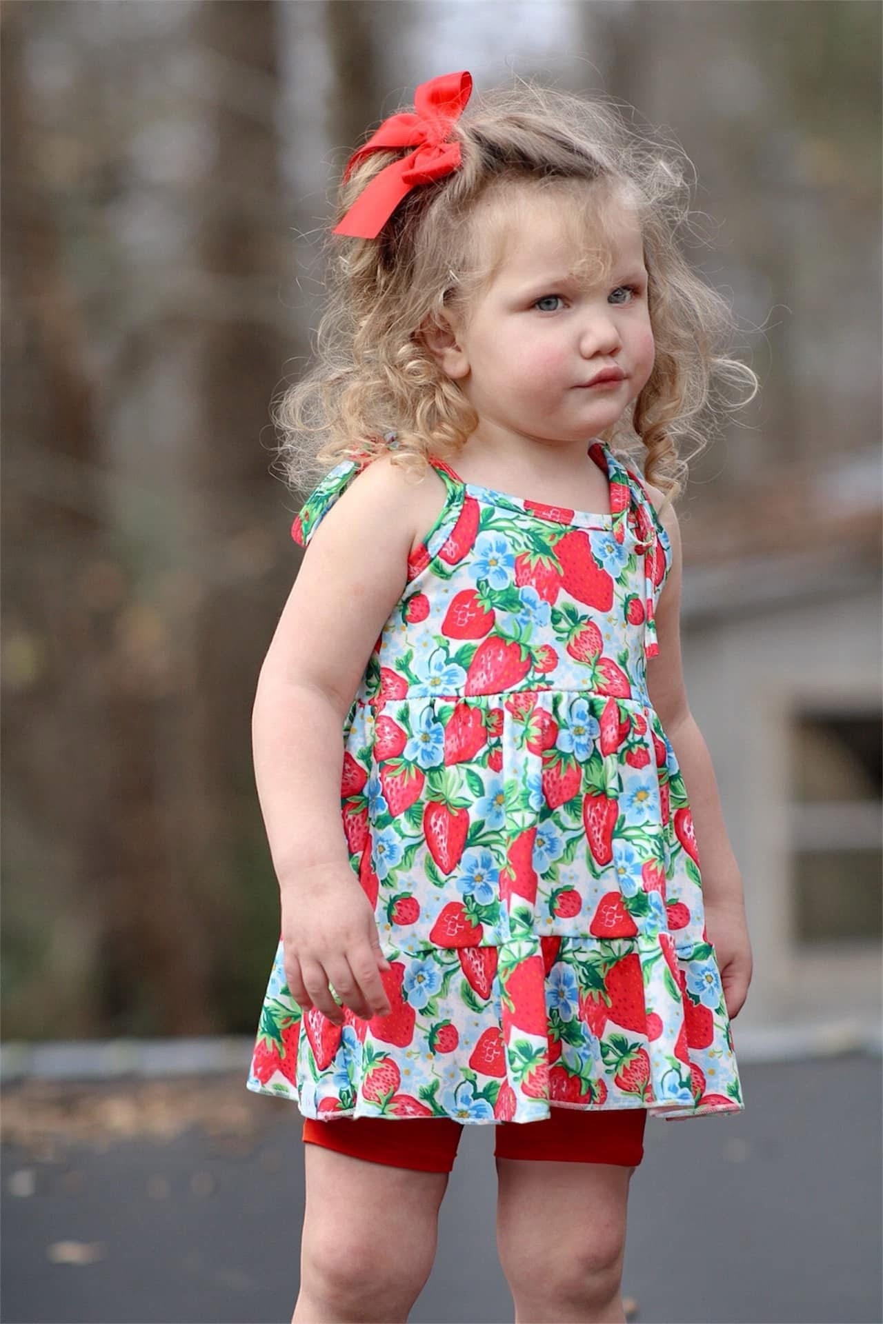 LPK Strawberry Fields Tunic Set