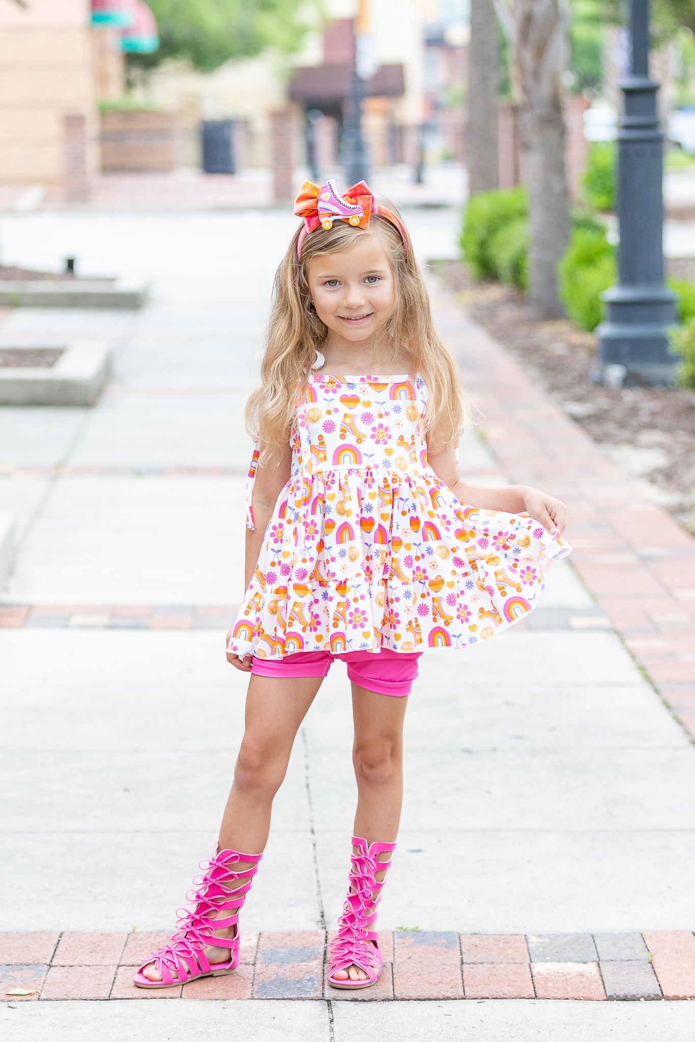 LPK Retro Skates Tunic set