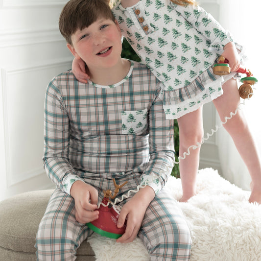 Kids Classic Plaid Unisex Set Preorder