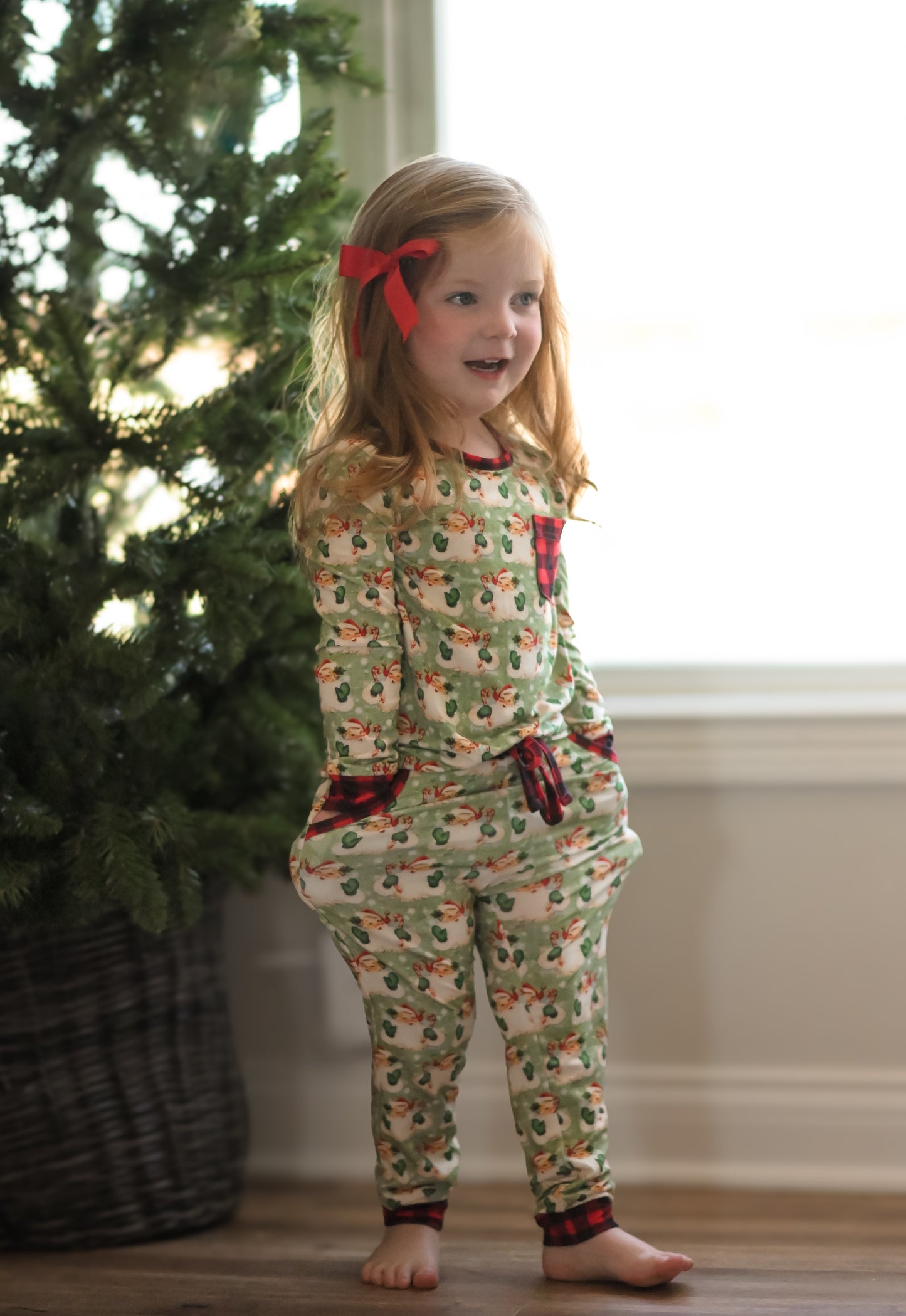 Vintage Santa Unisex Kid Set