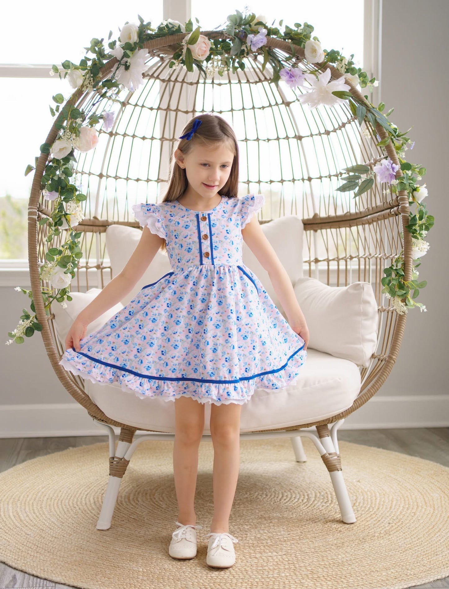 Pink Floral Oliviah Dress preorder