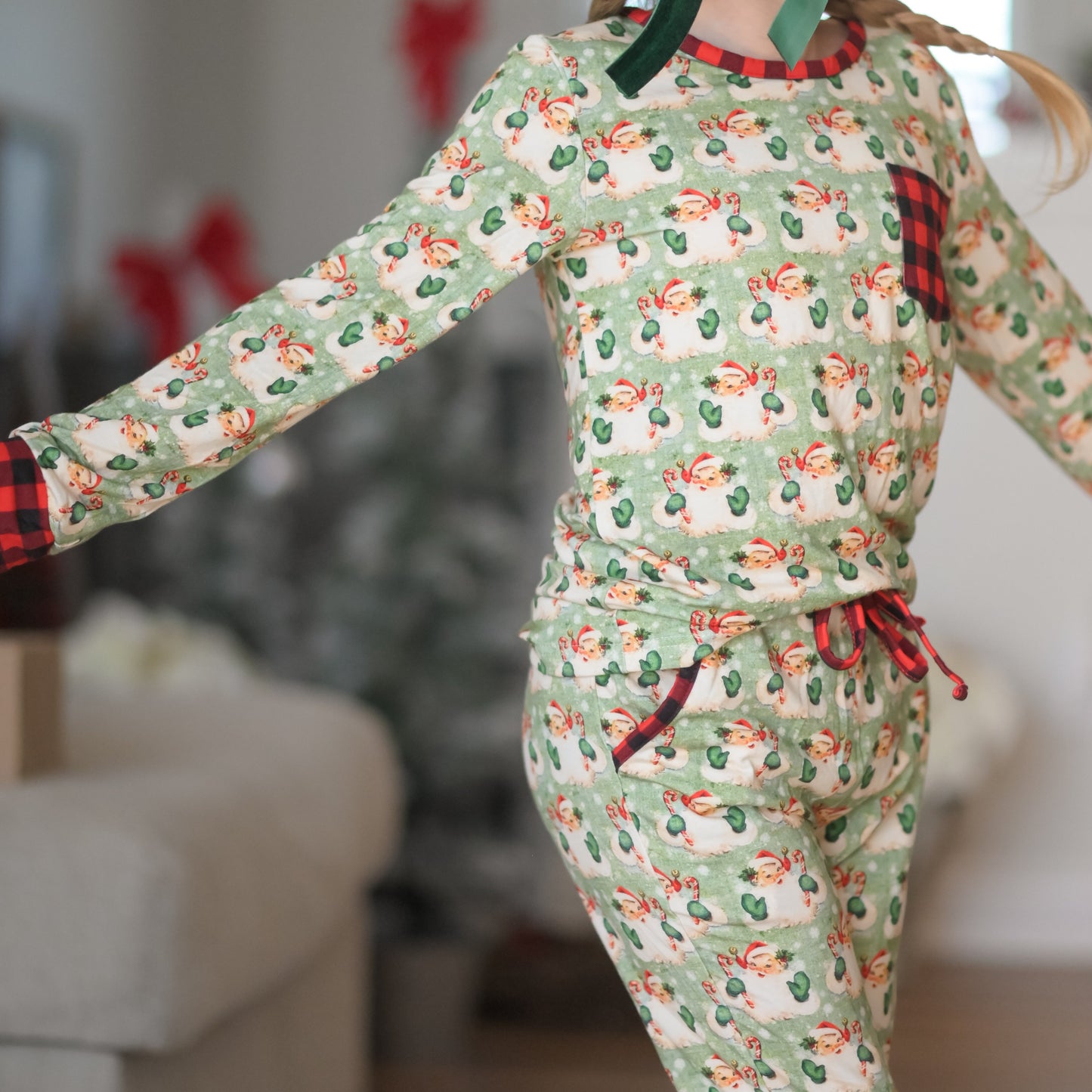 Vintage Santa Unisex Kid Set