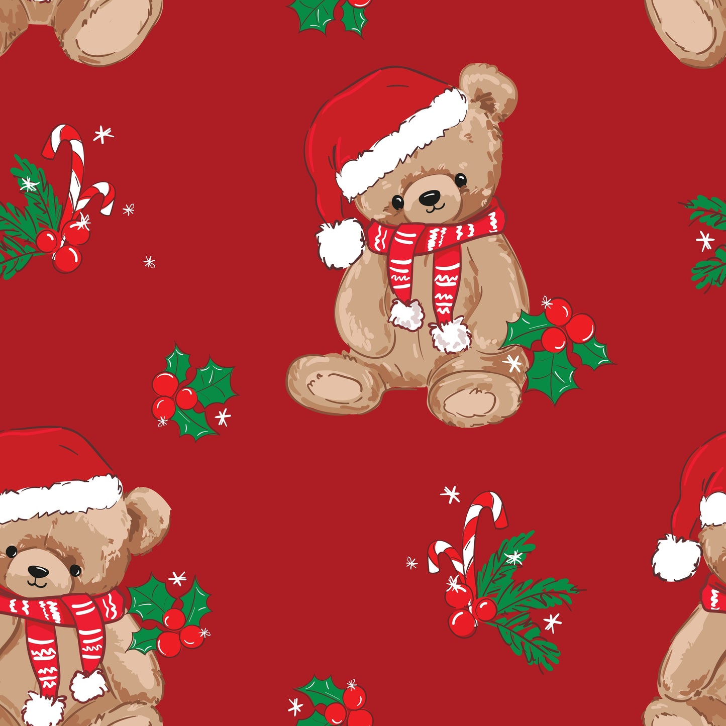 Classic Teddy Bear Maxi Gown Preorder